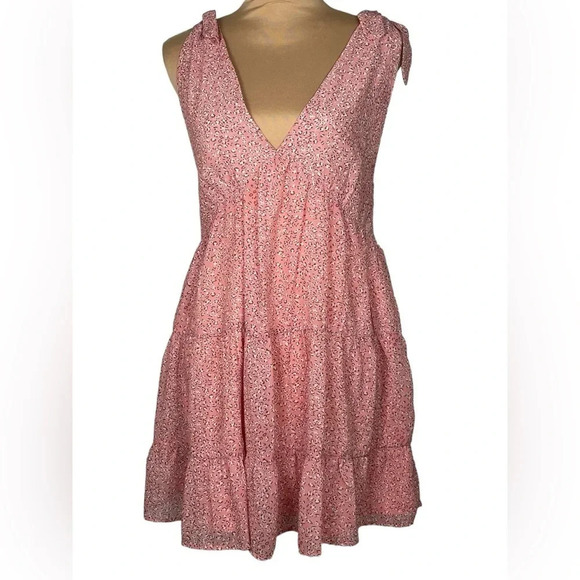 BAEVELY Boutique Summer Morning Leopard‎ Mini Dress Small - Picture 4 of 9